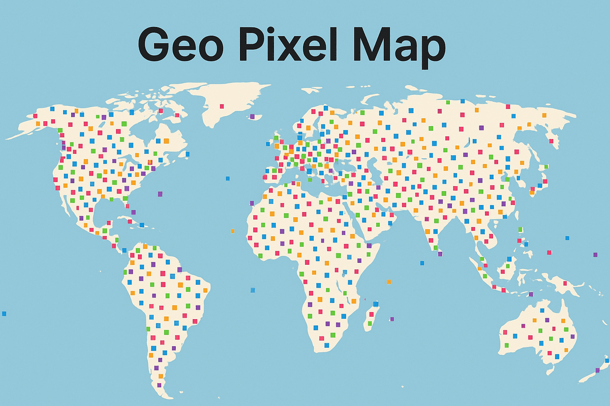 Geo Pixel Map